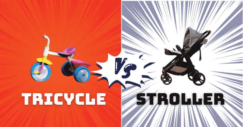 Tricycle vs. Stroller: Which Is the Better Choice for Your Child in 2024